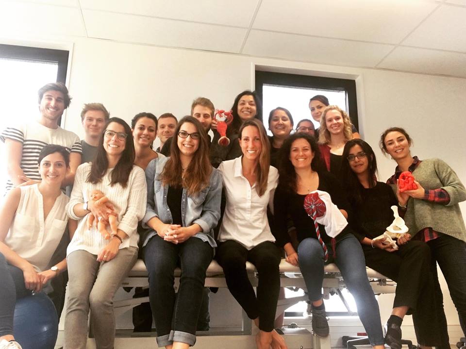 Isema photo séminaire ostéopathie obstétrique AJ Morand