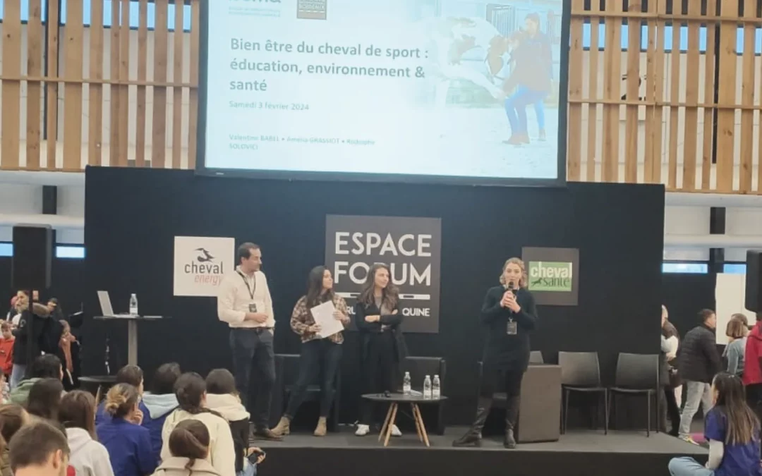 L’ISEMA anime une conférence au Forum Santé Équine du Jumping de Bordeaux